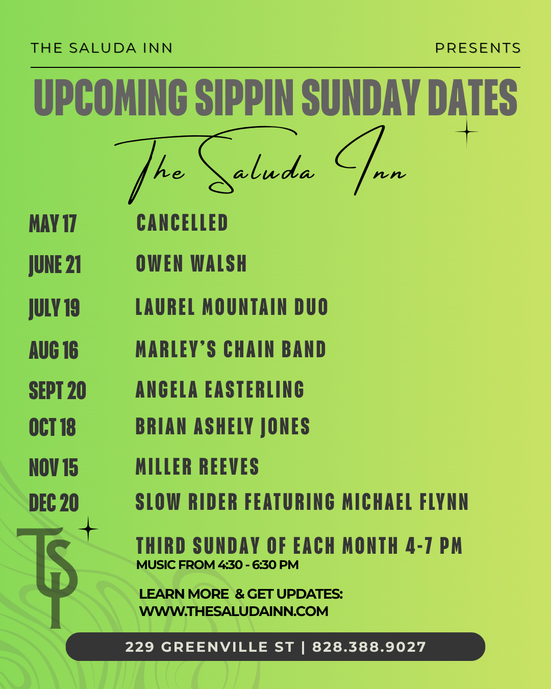 Sippin' Sunday 2026